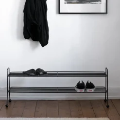 Maze Bill Shoe Shelf L Schoenenrek, zwart< Schoenenrekken