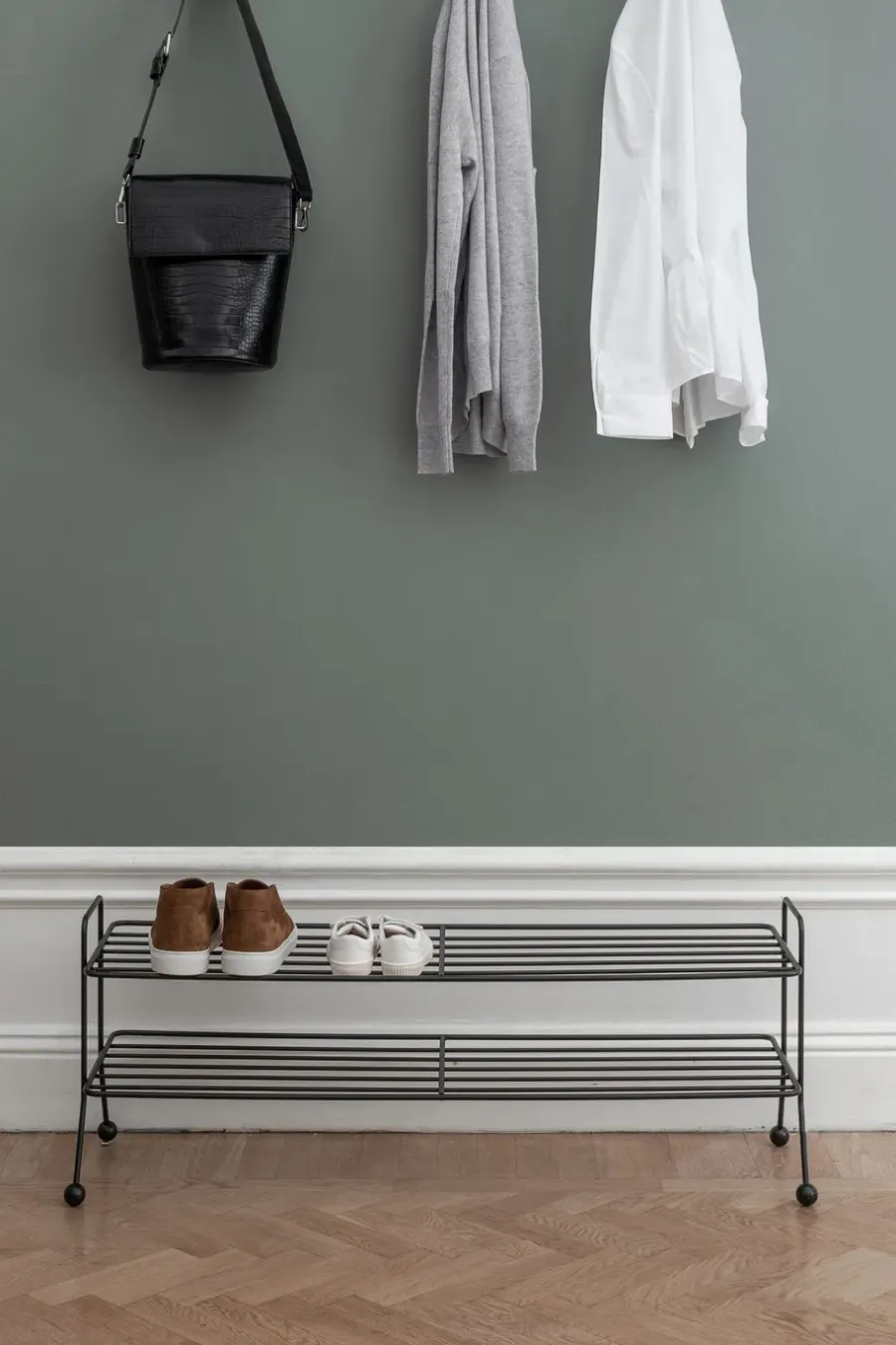 Maze Bill Shoe Shelf L Schoenenrek, zwart< Schoenenrekken