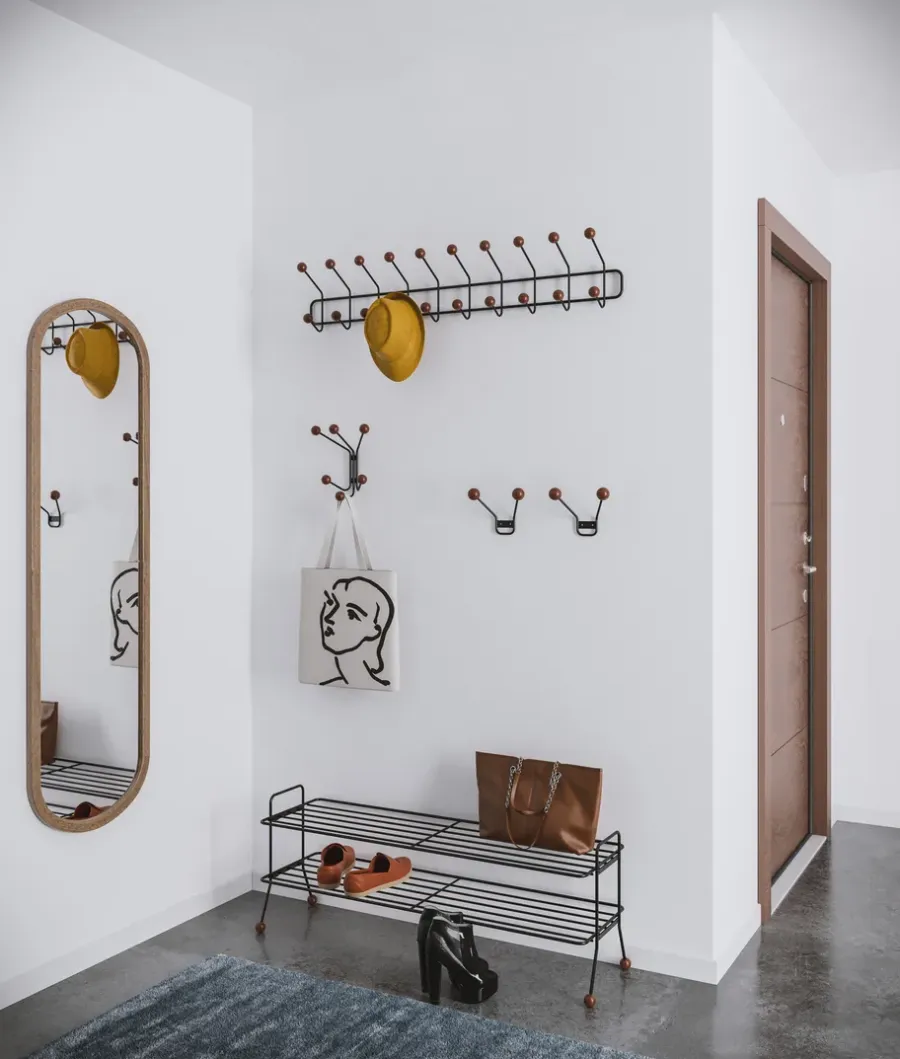 Maze Bill Shoe Shelf L Schoenenrek, zwart< Schoenenrekken