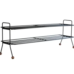 Maze Bill Shoe Shelf L, Zwart-donkerbruin< Schoenenrekken