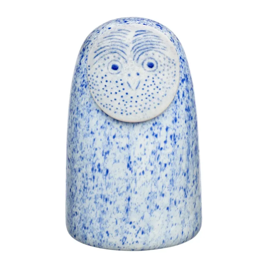Iittala Birds by Toikka, Blauwe uil< Glaskunst