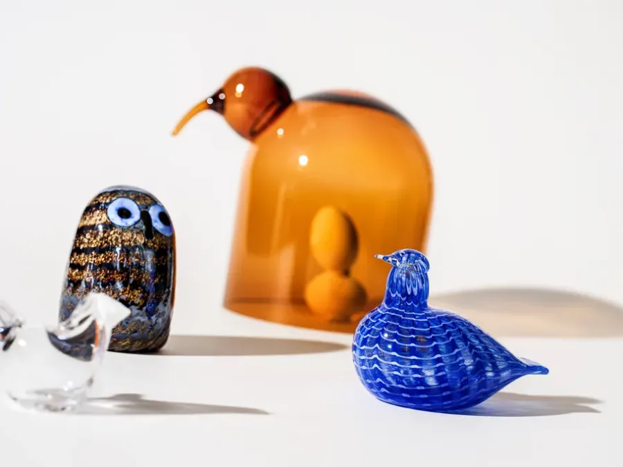 Iittala Birds by Toikka, Blauwe vogel< Glaskunst|Paasdecoratie