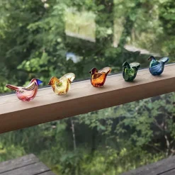Iittala Birds by Toikka vliegenvanger, Zalmroze-blauw< Glaskunst|Paasdecoratie