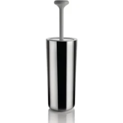 Alessi Birillo toiletborstel, wit-roestvrij staal< Toiletborstels