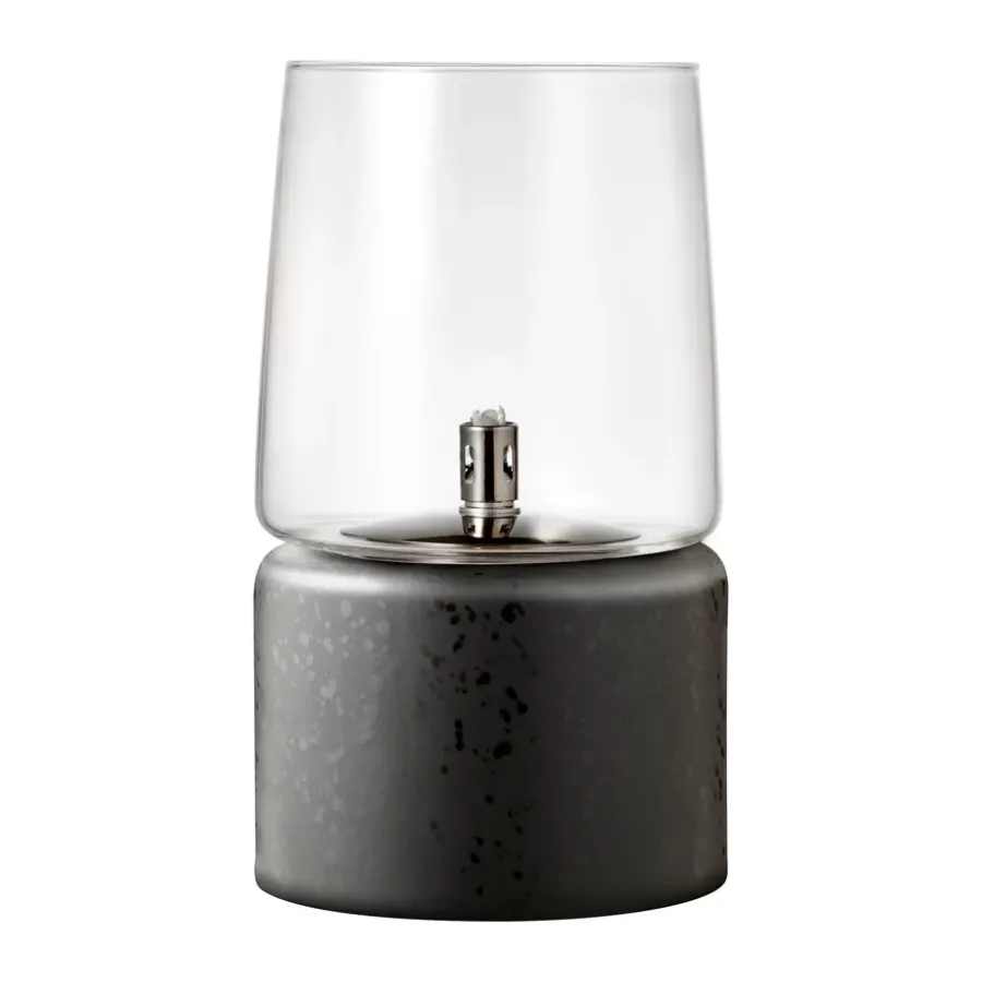 Bitz Gastro olielamp Ø15x26 cm, Zwart< Olie- & Petroleumlampen