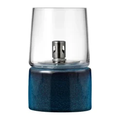 Bitz Gastro olielamp Ø8,5x14 cm, Blauw< Olie- & Petroleumlampen