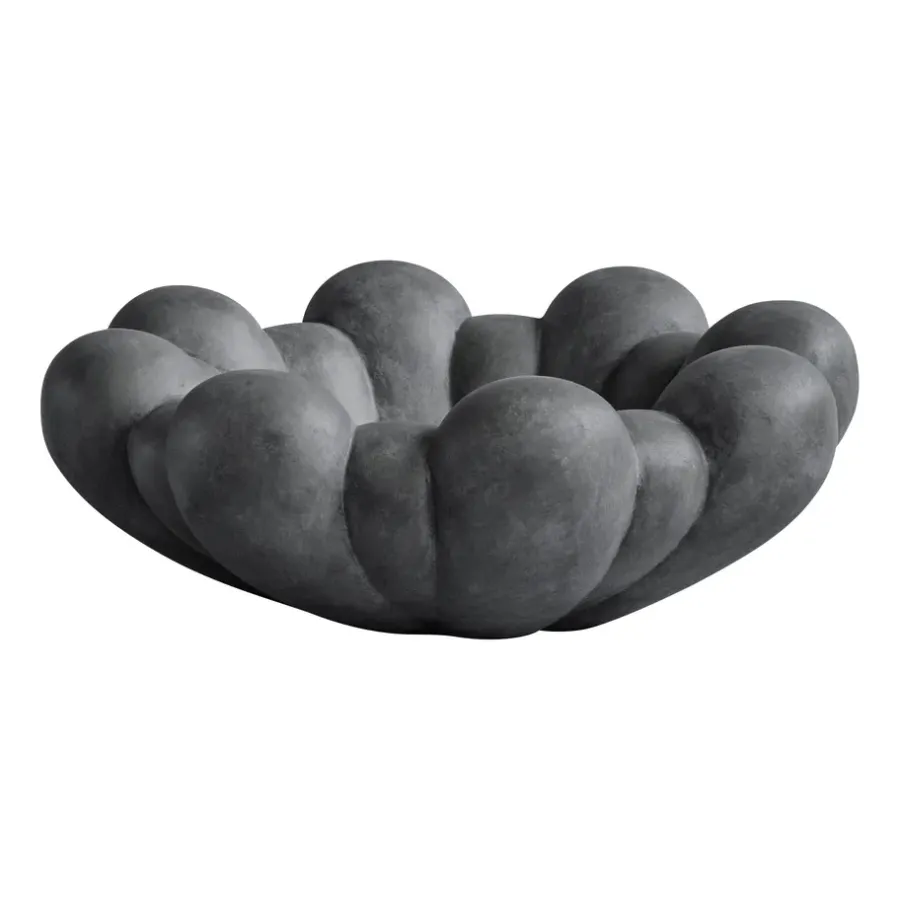 101 Copenhagen Bloom tray kom groot, Donkergrijs< Decoratieve Schalen