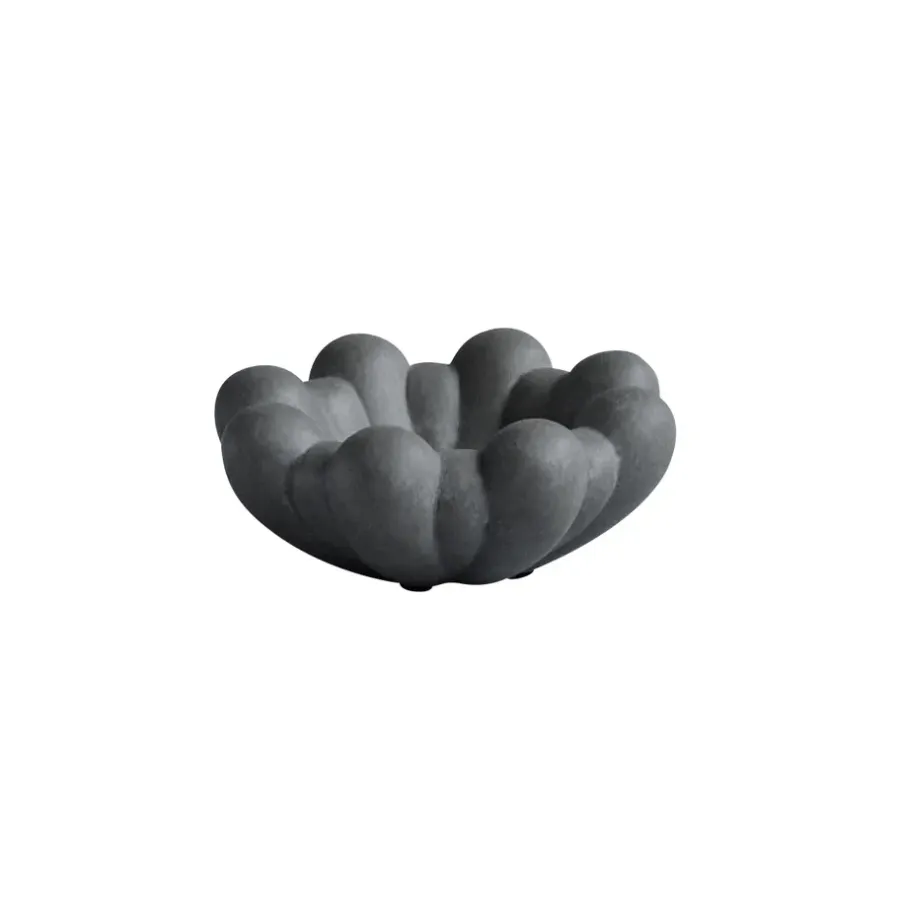 101 Copenhagen Bloom tray kom mini, Donkergrijs< Decoratieve Schalen