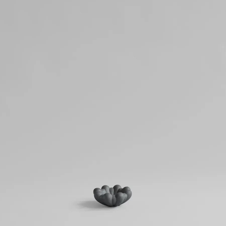 101 Copenhagen Bloom tray kom mini, Donkergrijs< Decoratieve Schalen