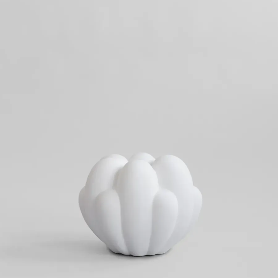 101 Copenhagen Bloom vaas mini, Bone White< Vazen