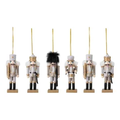 Bloomingville kersthanger 6-pack, Gold< Kerstdecoraties
