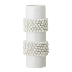 Bloomingville vaas 20,5 cm, Wit< Vazen