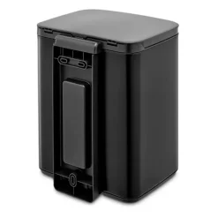 Brabantia Bo afvalemmer 7 l, Matte black< Pedaalemmers