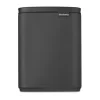 Brabantia Bo afvalemmer 7 l, Mineral Infinite Grey< Pedaalemmers