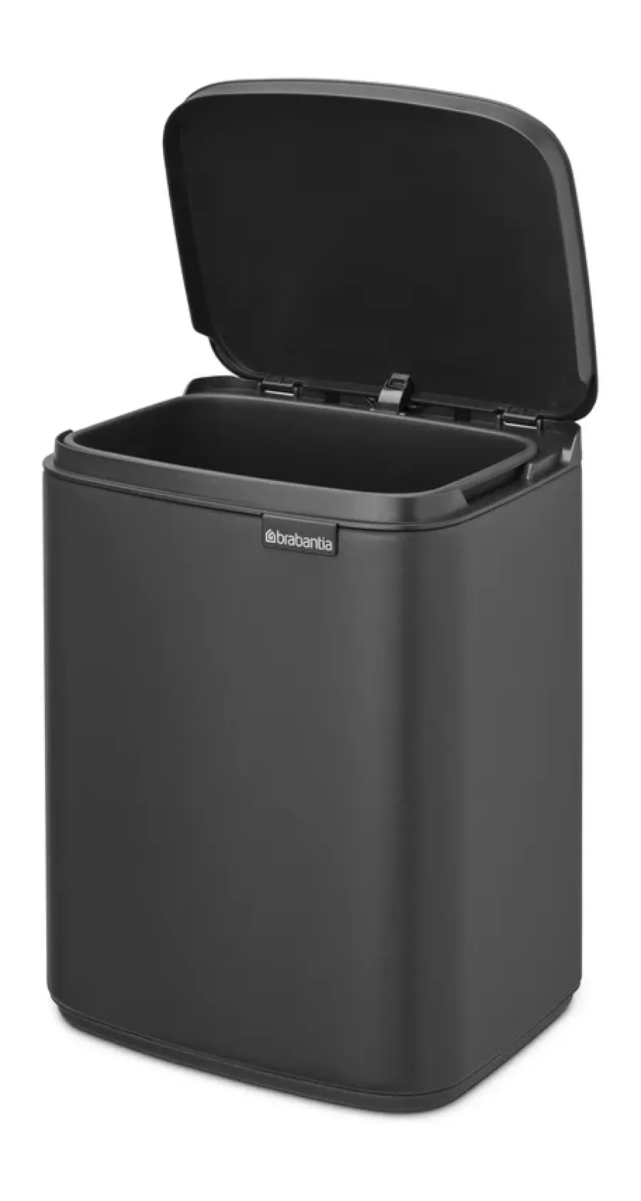 Brabantia Bo afvalemmer 7 l, Mineral Infinite Grey< Pedaalemmers