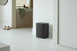 Brabantia Bo afvalemmer 7 l, Mineral Infinite Grey< Pedaalemmers
