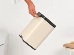 Brabantia Bo afvalemmer 4 l, Soft Beige< Pedaalemmers