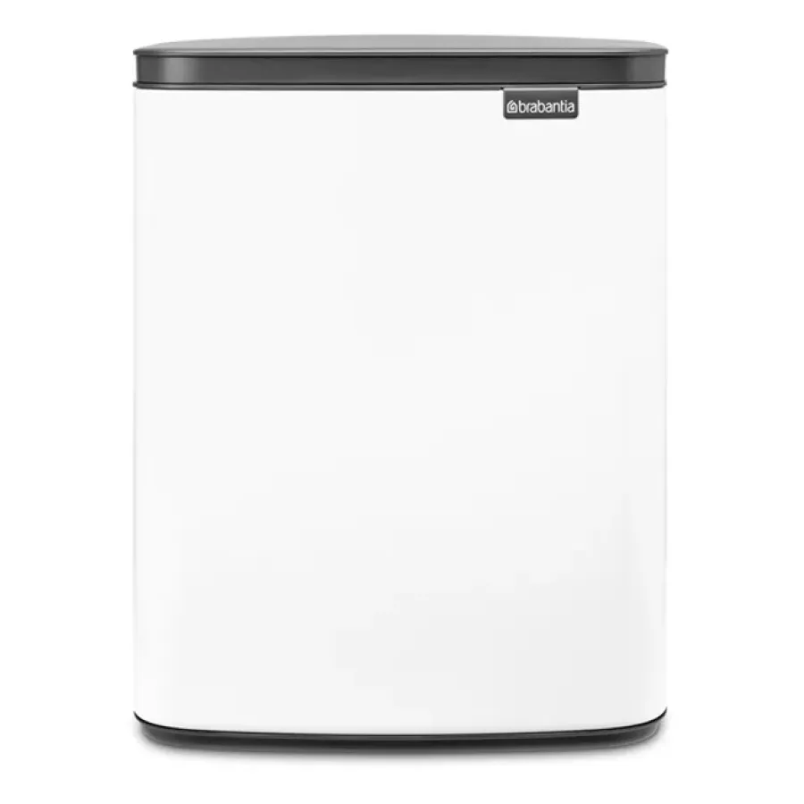Brabantia Bo afvalemmer 12 l, Wit< Pedaalemmers