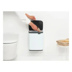 Brabantia Bo afvalemmer 7 l, Wit< Pedaalemmers