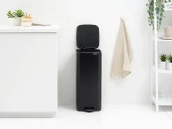 Brabantia Bo pedaalemmer 30 L, Matt Black< Pedaalemmers