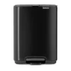 Brabantia Bo pedaalemmer 4 L, Matt Black< Pedaalemmers