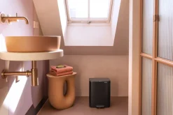 Brabantia Bo pedaalemmer 12 L, Matt Black< Pedaalemmers