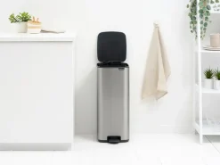 Brabantia Bo pedaalemmer 30 L, Matt Steel Fingerprint Proof< Pedaalemmers