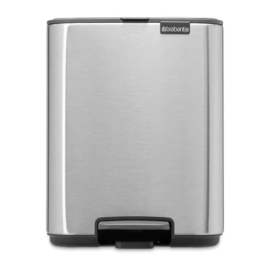 Brabantia Bo pedaalemmer 7 L, Matt Steel Fingerprint Proof< Pedaalemmers