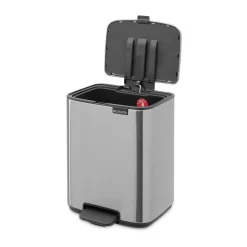 Brabantia Bo pedaalemmer 7 L, Matt Steel Fingerprint Proof< Pedaalemmers