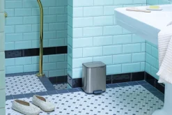 Brabantia Bo pedaalemmer 7 L, Matt Steel Fingerprint Proof< Pedaalemmers