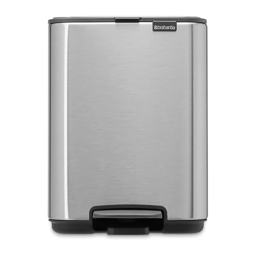 Brabantia Bo pedaalemmer 4 L, Matt Steel Fingerprint Proof< Pedaalemmers