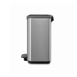 Brabantia Bo pedaalemmer 4 L, Matt Steel Fingerprint Proof< Pedaalemmers