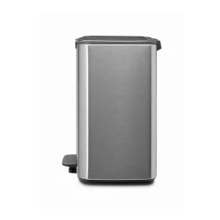 Brabantia Bo pedaalemmer 12 L, Matt Steel Fingerprint Proof< Pedaalemmers