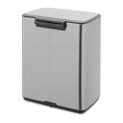 Brabantia Bo pedaalemmer 12 L, Matt Steel Fingerprint Proof< Pedaalemmers