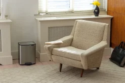 Brabantia Bo pedaalemmer 12 L, Matt Steel Fingerprint Proof< Pedaalemmers