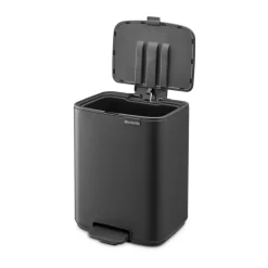 Brabantia Bo pedaalemmer 7 L, Mineral Infinite Grey< Pedaalemmers