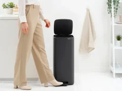 Brabantia Bo pedaalemmer 30 L, Mineral Infinite Grey< Pedaalemmers