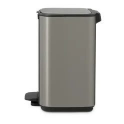 Brabantia Bo pedaalemmer 4 L, Platinum< Pedaalemmers