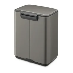 Brabantia Bo pedaalemmer 4 L, Platinum< Pedaalemmers