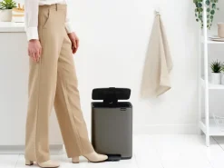 Brabantia Bo pedaalemmer 12 L, Platinum< Pedaalemmers