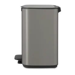 Brabantia Bo pedaalemmer 7 L, Platinum< Pedaalemmers