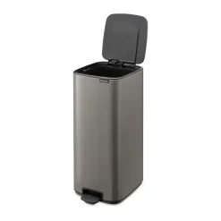 Brabantia Bo pedaalemmer 30 L, Platinum< Pedaalemmers