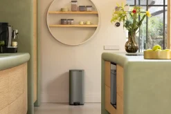 Brabantia Bo pedaalemmer 30 L, Platinum< Pedaalemmers