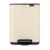 Brabantia Bo pedaalemmer 4 L, Soft Beige< Pedaalemmers