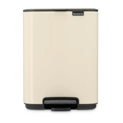 Brabantia Bo pedaalemmer 4 L, Soft Beige< Pedaalemmers