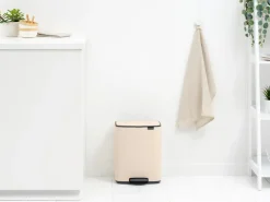 Brabantia Bo pedaalemmer 12 L, Soft Beige< Pedaalemmers