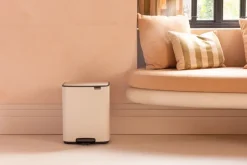 Brabantia Bo pedaalemmer 12 L, Soft Beige< Pedaalemmers