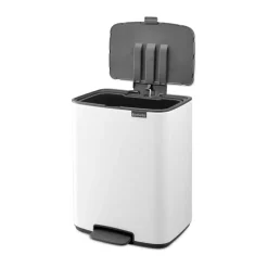 Brabantia Bo pedaalemmer 12 L, White< Pedaalemmers
