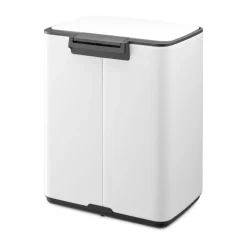 Brabantia Bo pedaalemmer 12 L, White< Pedaalemmers