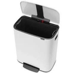 Brabantia Bo pedaalemmer 60 L, Wit< Pedaalemmers